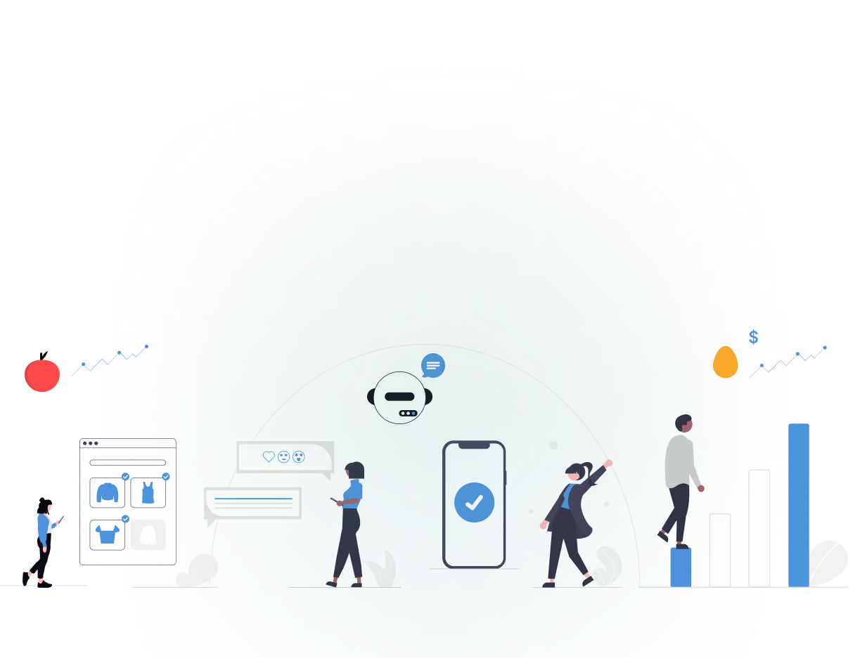 eCommerce operations illustration